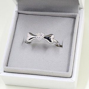 Sterling Silver Puppy Love Ring